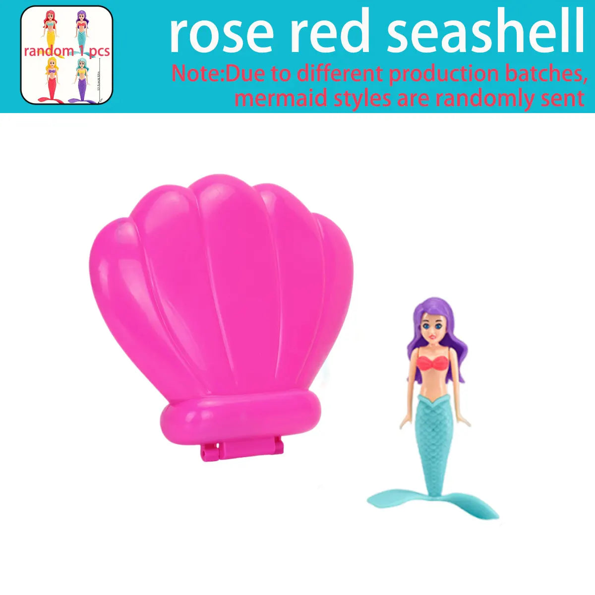 AquaMermaid Floating Bath Toy Set