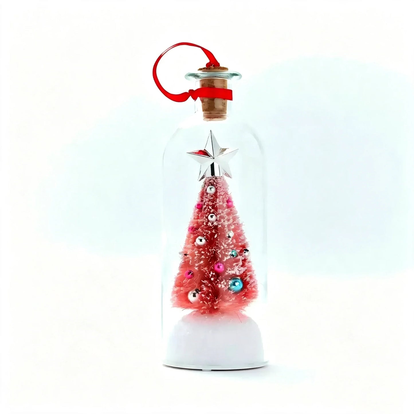 MerryVoice Recordable Christmas Tree Bottle Ornament