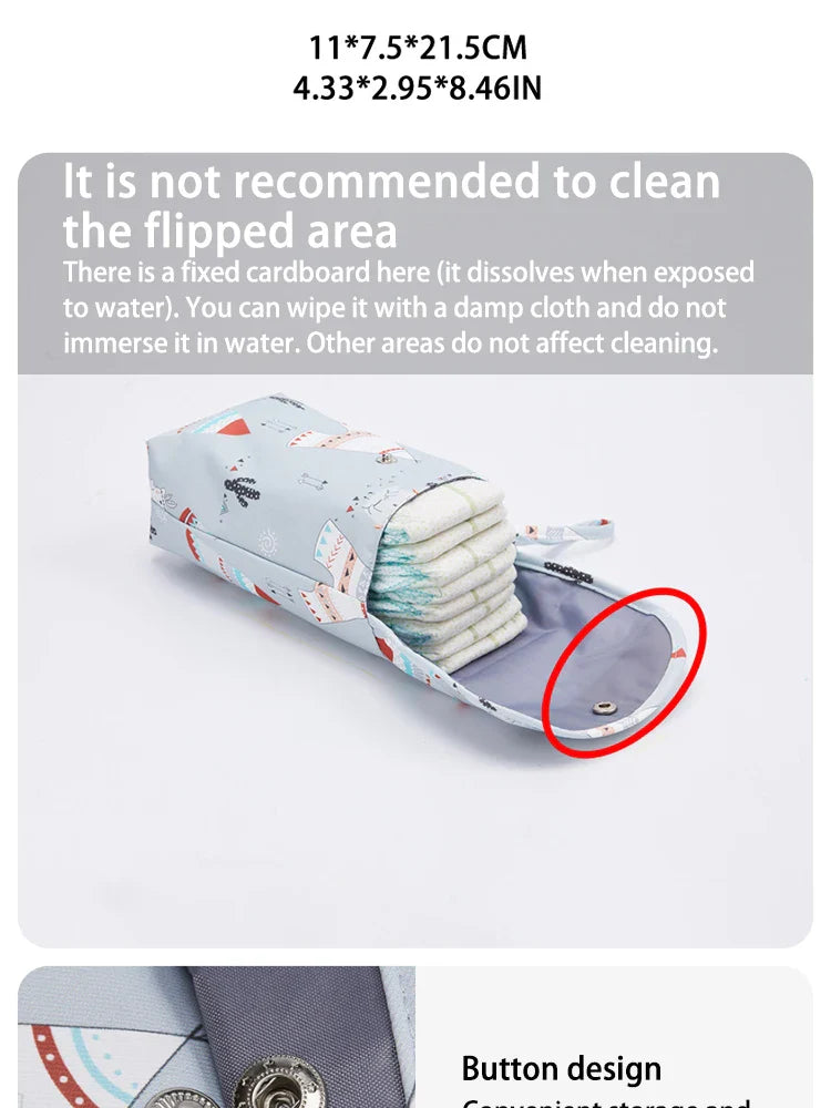 Waterproof Baby Nappy Storage Bag