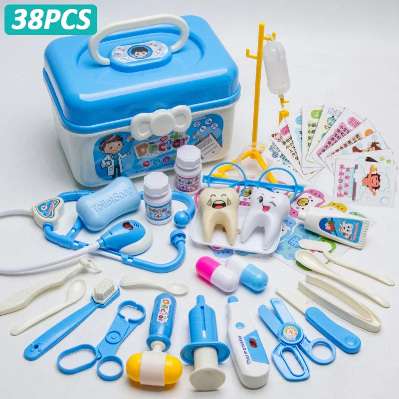 Doctor Set for Kids – Pretend Play Medical Kit with Nurse Tools & Accessories
