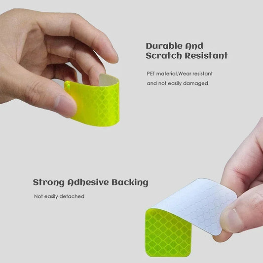 10pcs Waterproof Night Anti-Collision Reflective Patch – Baby Stroller Safety