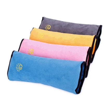 Children's Car Seat Belt Pillow – Plush Shoulder Strap Cushion