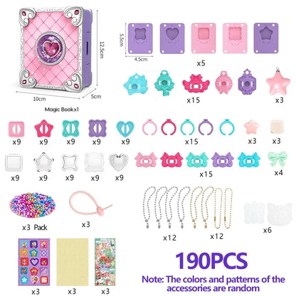 MagicSpark DIY Jewellery Making Kit for Kids