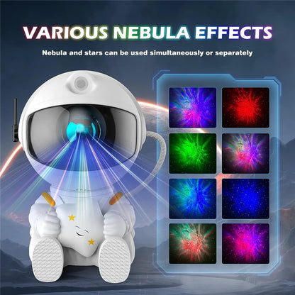 Astronaut Star Projector Lamp
