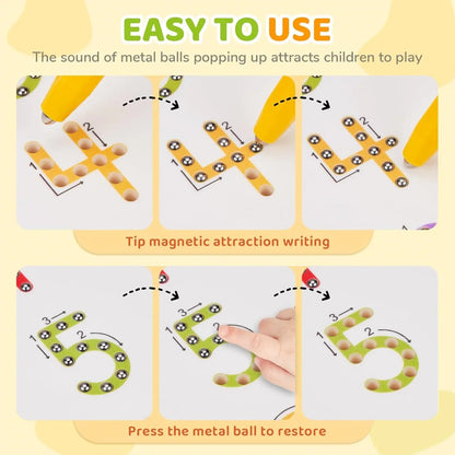 MagniWrite Magnetic Number Tracing Board