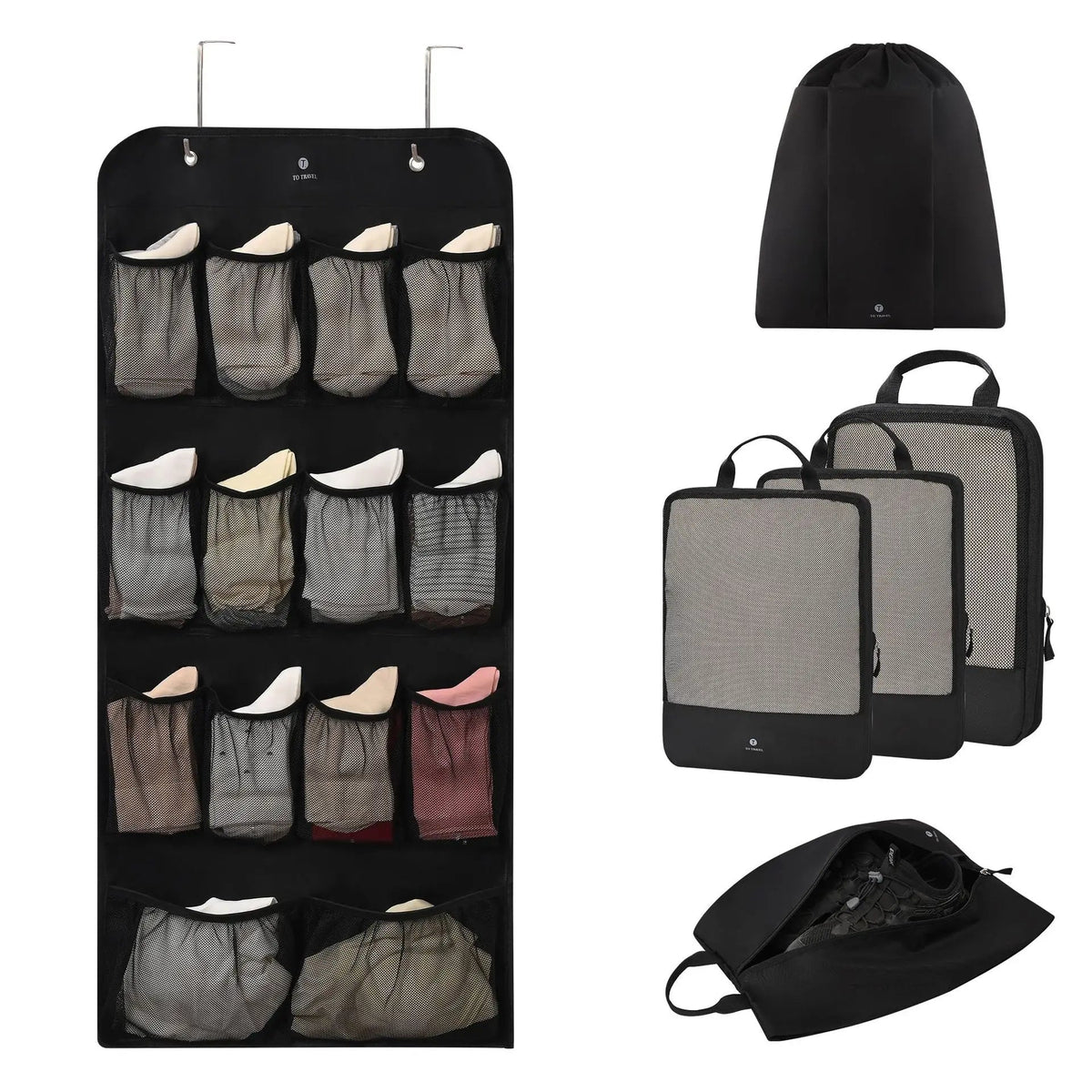 PackEase Kids Compression Travel Organiser Bag