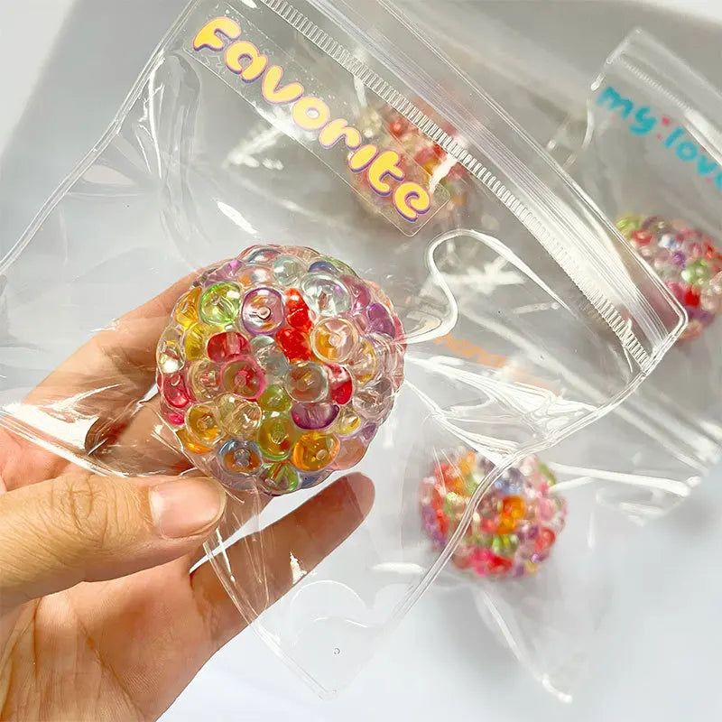 Grape Squishy Ball – Satisfying Squeeze & Fidget Toy ✨