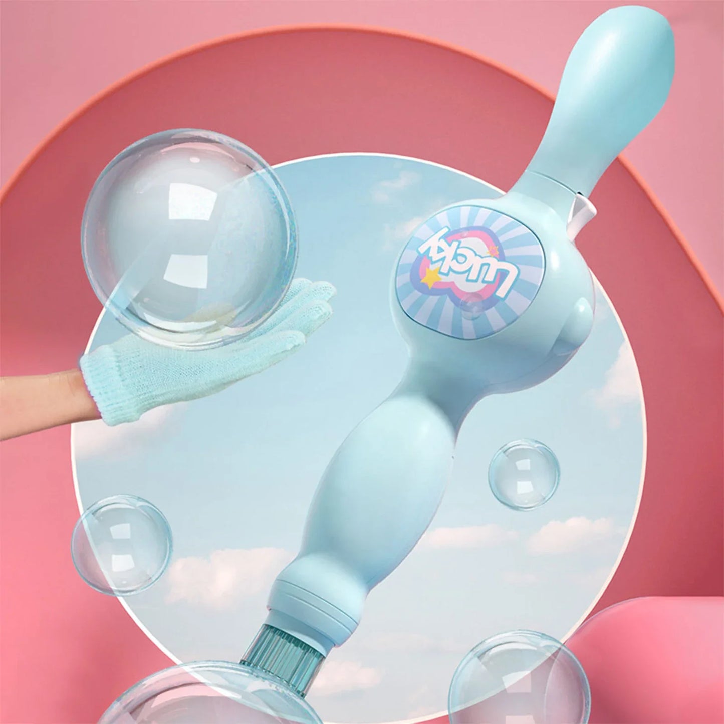 MagicMist Elastic Smoke Bubble Machine