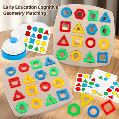Geometric Matching Puzzle – Interactive Tabletop Game for Kids