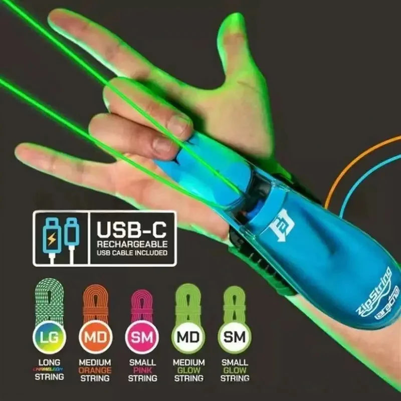 WebSlinger – Glow-in-the-Dark Wrist Launcher 🕸️✨