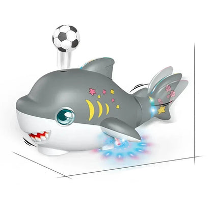 Shark Blowing Ball Car – Interactive Electric Toy for Kids