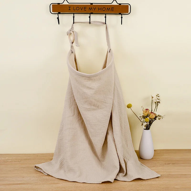 Breathable Breastfeeding Cover – Adjustable Nursing Apron for Outdoor Privacy