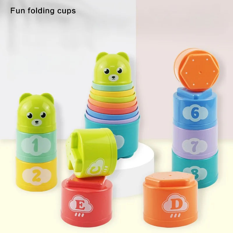 Kid Stacking Cups