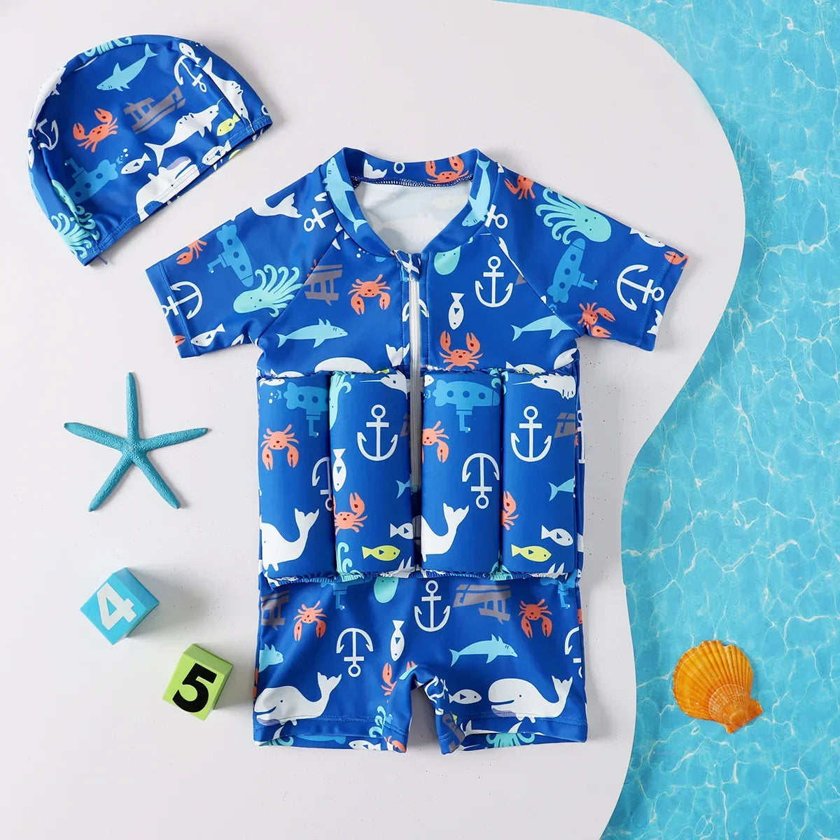 FloatBuddy Children's Swimsuit with UV Protection