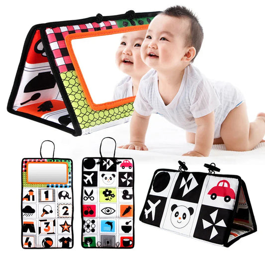 Foldable Crib Toy Activity Soft Book