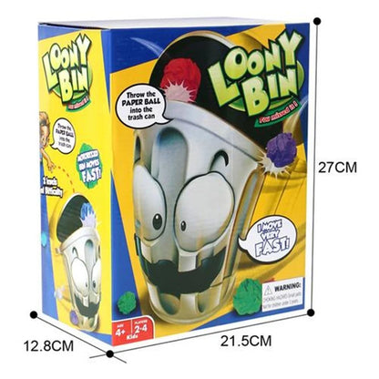 Crazy Bin Indoor Target Shooting Game