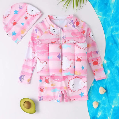 FloatBuddy Children's Swimsuit with UV Protection