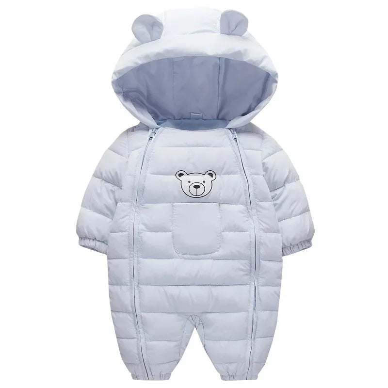 SnuggleBear Hooded Baby Snowsuit