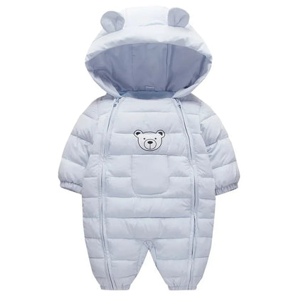 SnuggleBear Hooded Baby Snowsuit
