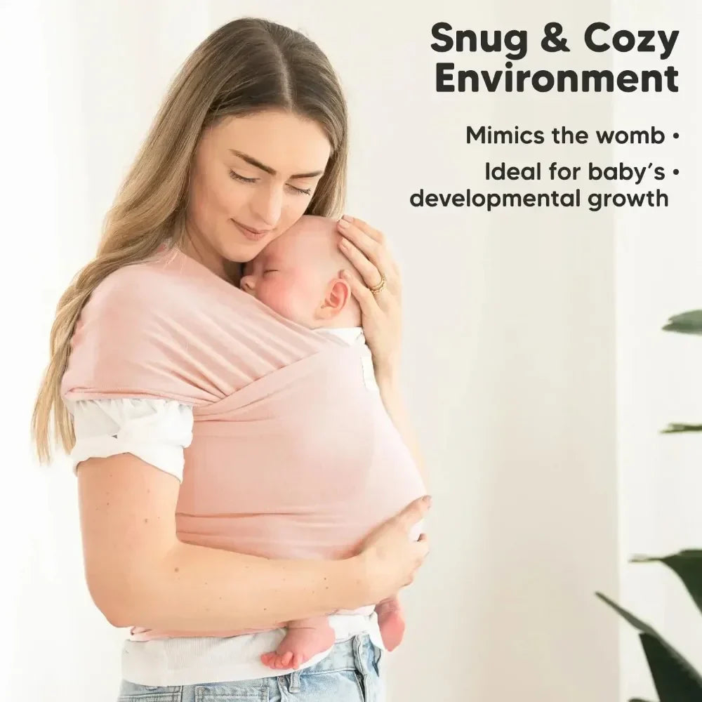 Baby Wrap Carrier – Breathable and Lightweight Baby Sling for Newborns