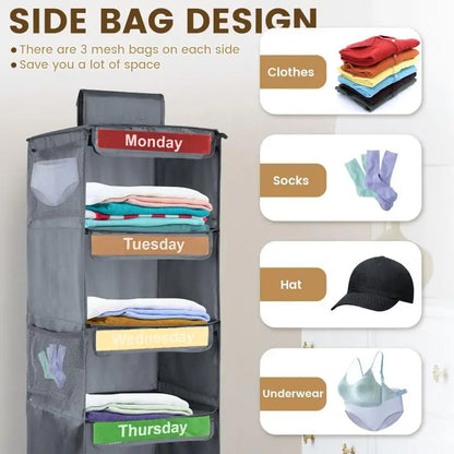 WeekReady - Kids 5-Day Clothes Organiser