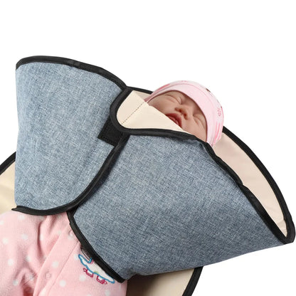 2-in-1 Portable Baby Changing Pad with Storage Bag