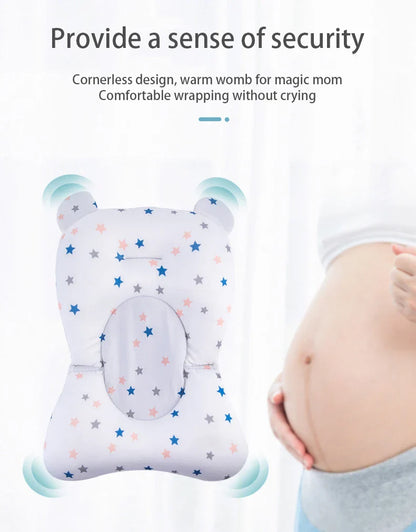 Baby Bath Support Pad – Adjustable Floating Bath Seat for Newborns