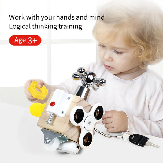 Montessori Kids Busy Cube