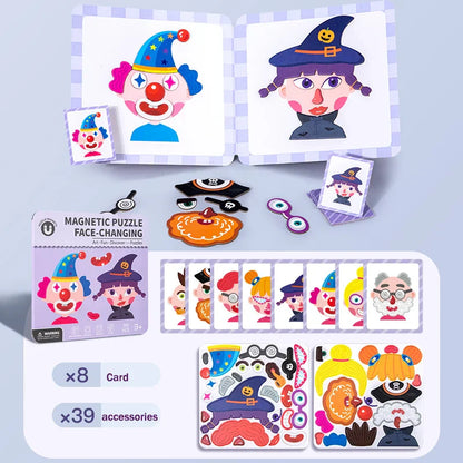 Magnetic Dress-Up Puzzle Set
