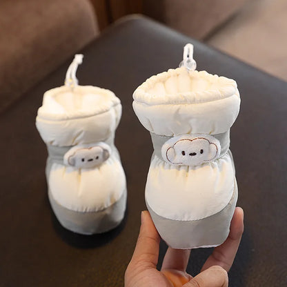 ToastyToes Fleece-Lined Baby Shoes