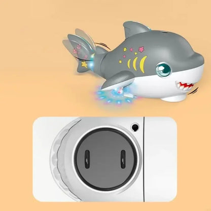 Shark Blowing Ball Car – Interactive Electric Toy for Kids