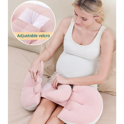 Pregnancy Waist Support Pillow – Adjustable Sleep Cushion