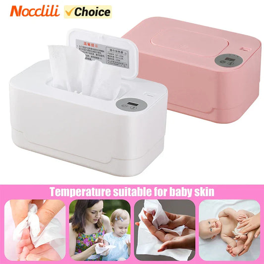 Baby Wipe Warmer – USB Charge Wet Towel Dispenser for Home and Car Use