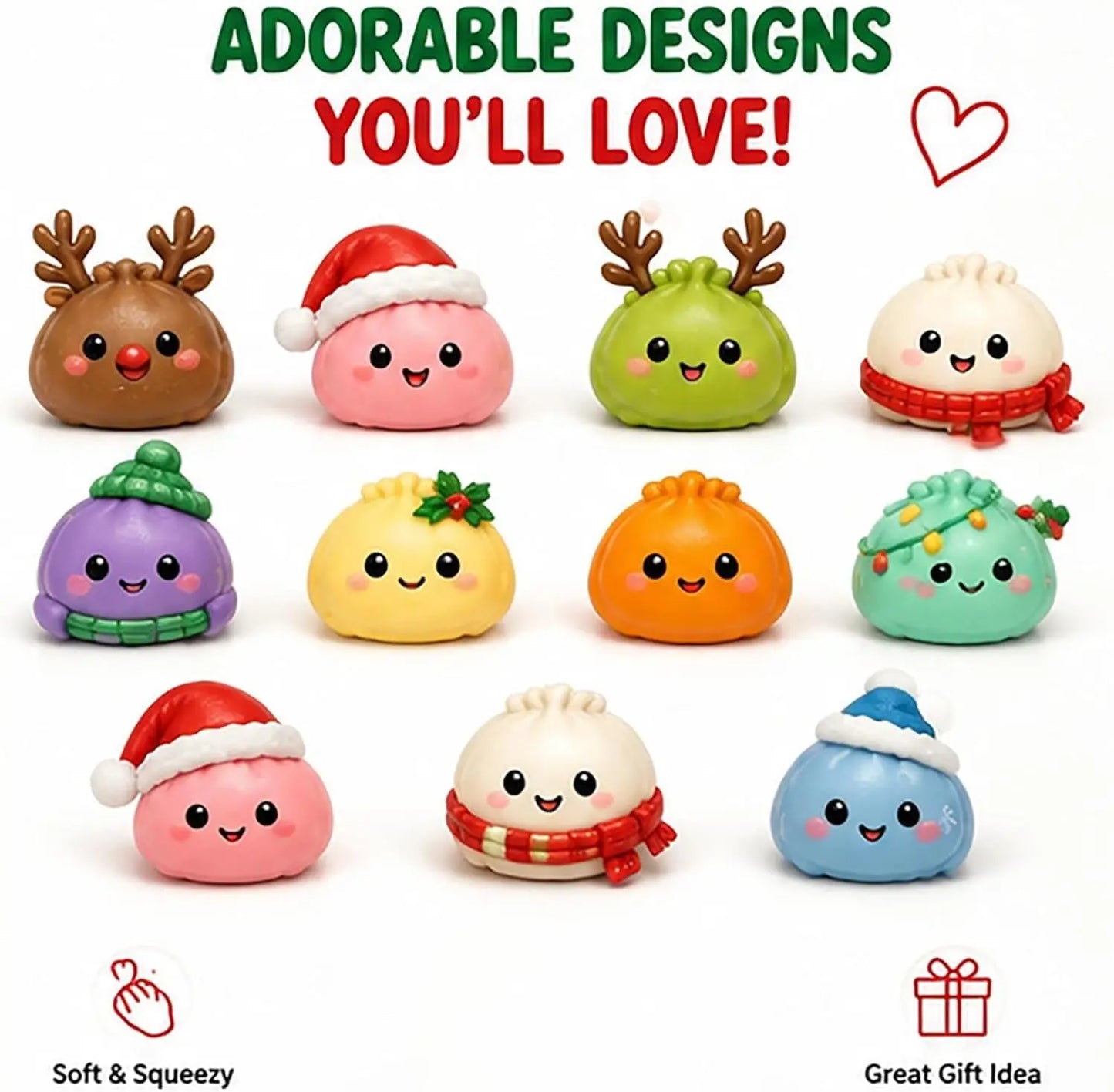 Christmas Squishy Advent Calendar