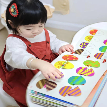 Busy Book for Kids: Animals & Numbers Learning Toy