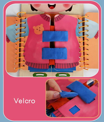 SkillPlay Wooden Montessori Busy Board