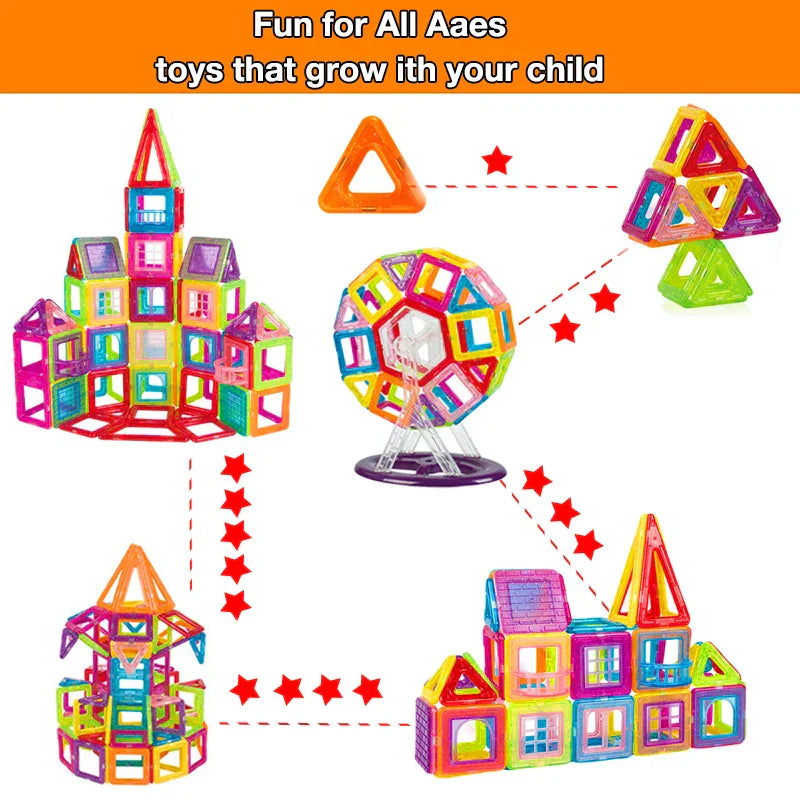 Kids Magnetic Building Blocks