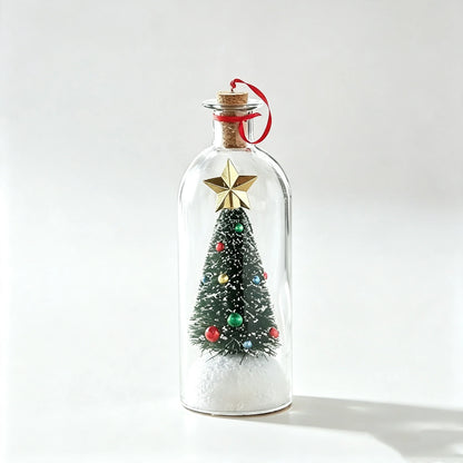 MerryVoice Recordable Christmas Tree Bottle Ornament