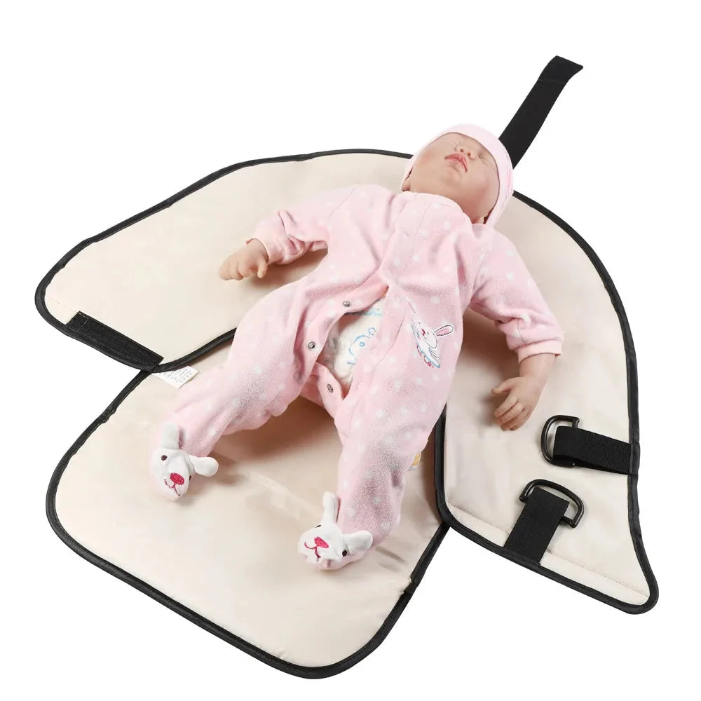 2-in-1 Portable Baby Changing Pad with Storage Bag