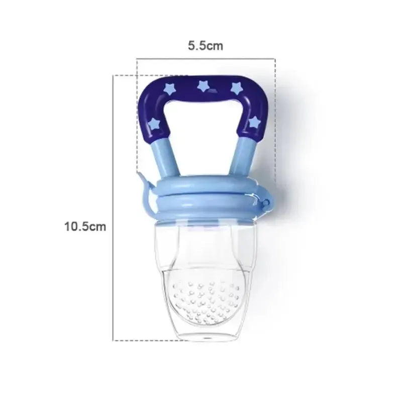 3PCS Baby Silicone Fruit & Vegetable Teether Feeding Set