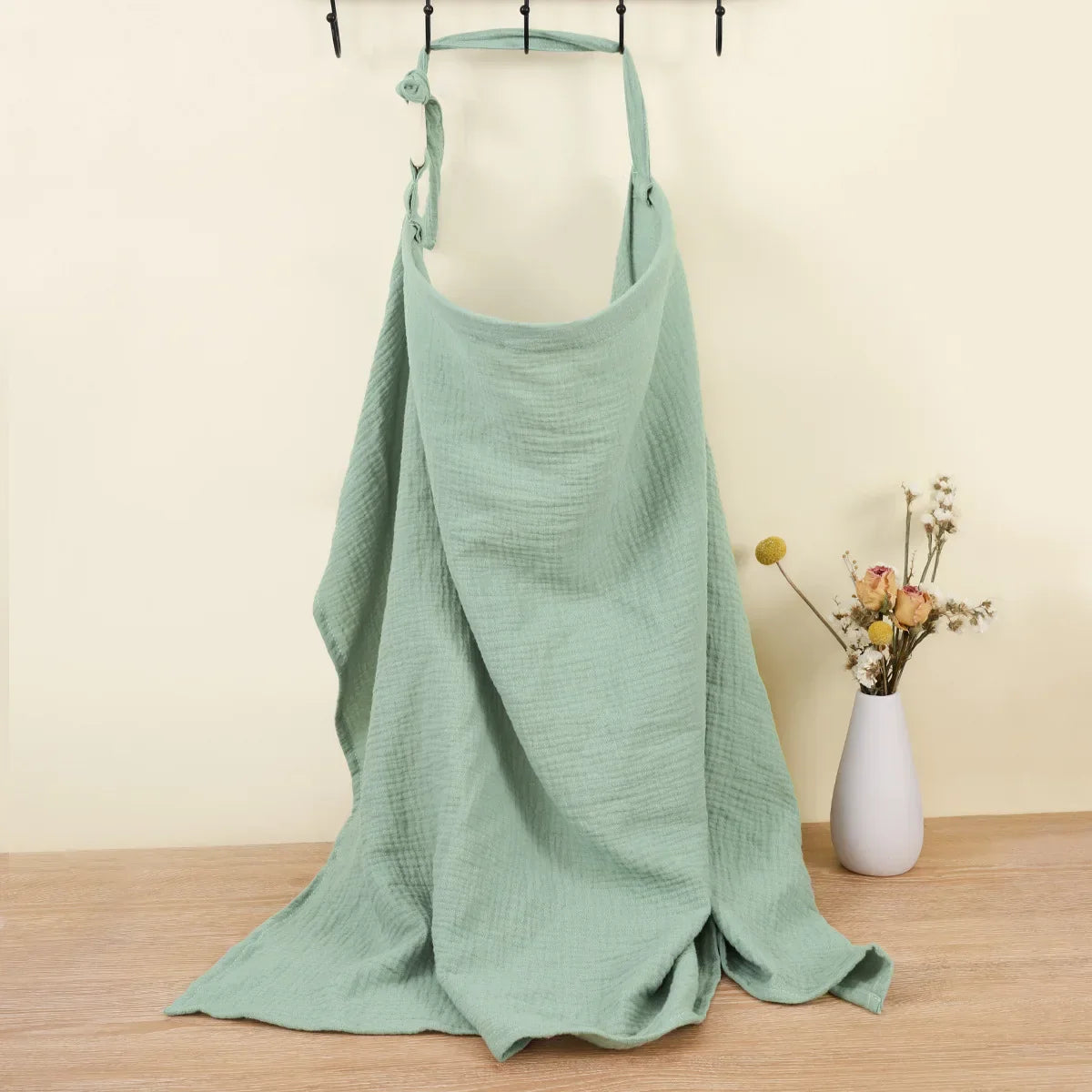 Breathable Breastfeeding Cover – Adjustable Nursing Apron for Outdoor Privacy