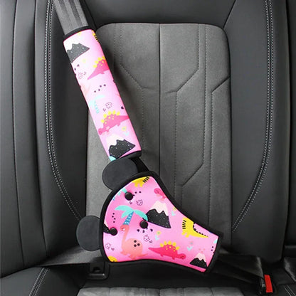 Kids Car Seat Belt Adjuster – Child Comfort Protector