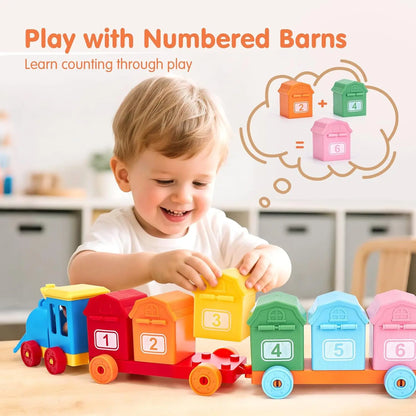 Montessori Learning Train & Surprise Gift Set