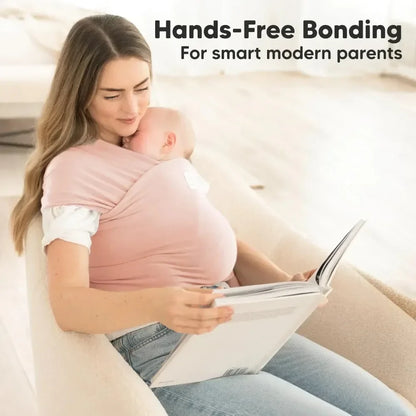 Baby Wrap Carrier – Breathable and Lightweight Baby Sling for Newborns
