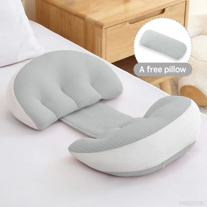 Pregnancy Waist Support Pillow – Adjustable Sleep Cushion