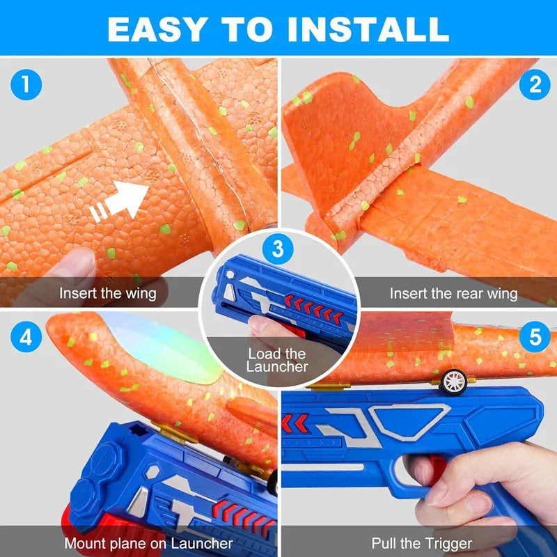 Kids Airplane Launcher Toy