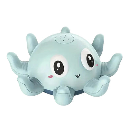 GlowSplash Octopus LED Bath Sprinkler Toy for Kids | Floating Water Spray Bath & Pool Toy