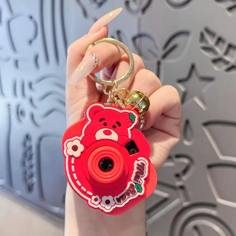 3D Camera Keyring – Cute Bag &amp; Key Charm