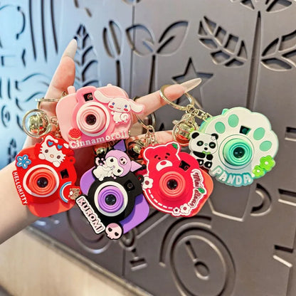 3D Camera Keyring – Cute Bag &amp; Key Charm