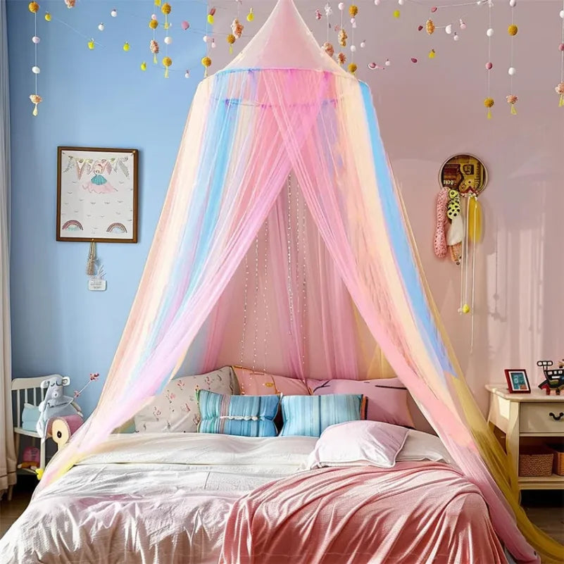 DreamDome Rainbow Bed Canopy